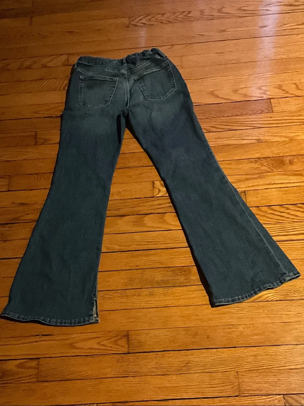 GAP Dark Blue Flared Wide-Leg Jeans